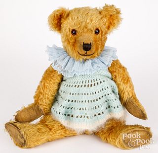 Mohair teddy bear, early 20th c.