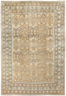 Antique Decorative Allover Design Persian Khorassan Carpet 19 ft 2 in x 13 ft 1 in (5.84 m x 3.99 m)