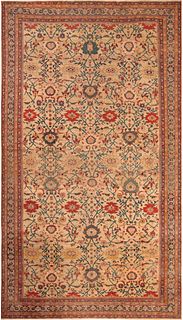 Antique Persian Sultanabad Rug 17 ft 10 in x 10 ft 6 in (5.44 m x 3.2 m)