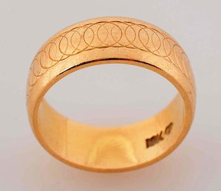 10K Yellow Gold Ring.