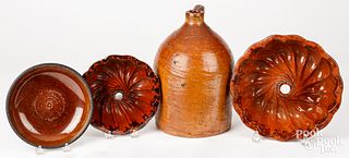 F. H. Cowden, Harrisburg stoneware jug, etc.