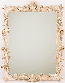 Painted mirror, early 20th c.