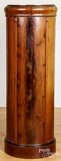 English mahogany cabinet, 19th c.
