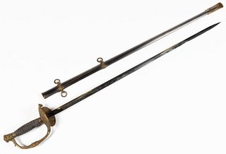 U.S. MODEL 1860 STAFF AND FIELD OFFICER'S SWORD
