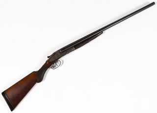 L. C. SMITH / HUNTER ARMS CO. SIDE-BY-SIDE HAMMERLESS SHOTGUN