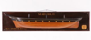 Half Hull Model of the "Maid of Islay"