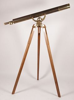 Bausch and Lomb Telescope #2256 on Tripod Stand