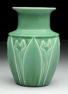 Green Rookwood Vase.