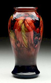 Moorcroft "Flambe" Vase.