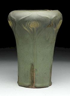 Green Van Briggle Vase.