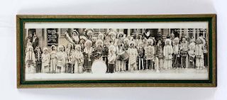 Sheridan County Native American Band Photograph.