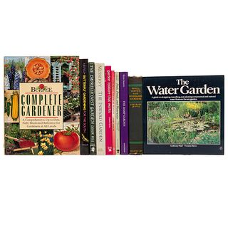 Butterfly Gardening for the South / Complete Gardener / The Impressionist Garden / The Inward Garden / The Water Garden. Pzs 10