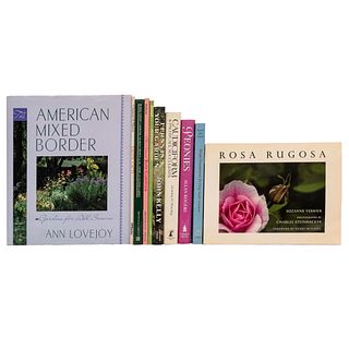Rosa Rugosa / Exotic Cacti / Woody Ornamentals for Deep South Gardens / Pruning Handbook / The Natural Rose Gardener. Piezas: 10