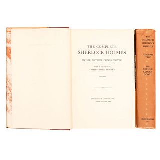 Doyle, Arthur Conan. The Complete Sherlock Holmes. Garden City, New York: Doubleday, 1930.
