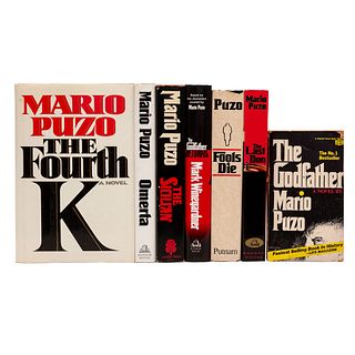 Puzo, Mario / Winegardner, Mark. The Fourth K / Fools Die / The Last Don / Omerta / The Sicilian / The Godfather. Pzs 7