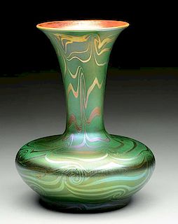 Durand Green King Tut Vase.