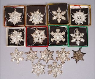 GORHAM STERLING SILVER SNOW FLAKES