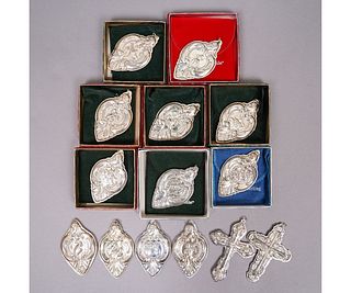 WALLACE STERLING SILVER ORNAMENTS