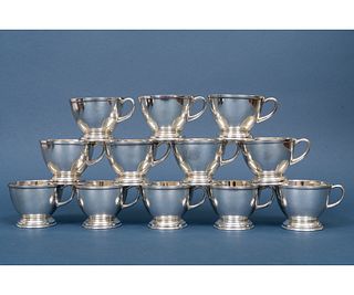 STERLING SILVER PUNCH CUPS