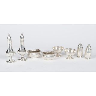 Sterling & Coin Silver Salts and Casters