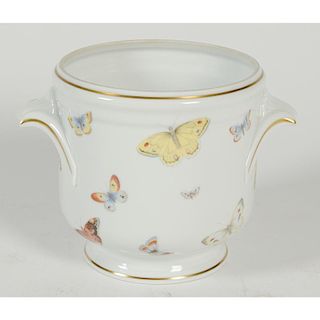 Limoges Butterfly Pot