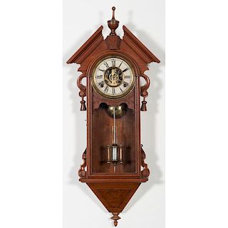 E.N. Welch Victorian Wall Clock