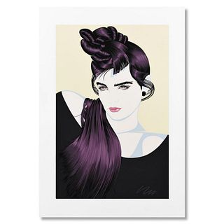 Robert Blue (1946-1998), "Ashley" Limited Edition Serigraph, Numbered and Hand Signed with Letter of Authenticity. (Disclaimer)
