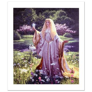The Gift Of Galadriel Limited Edition Giclee on Canvas by Greg Hildebrandt. Numbered and Hand Signed by the Artist. Includes Certificate of Authentici