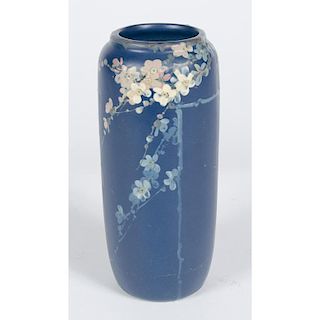 Weller Hudson Blue Floral Vase