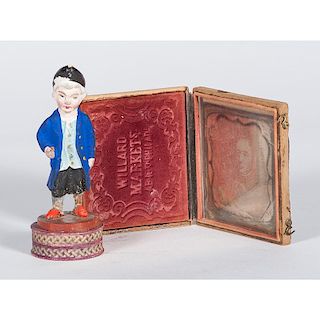 George Washington Candy Container & Daguerreotype
