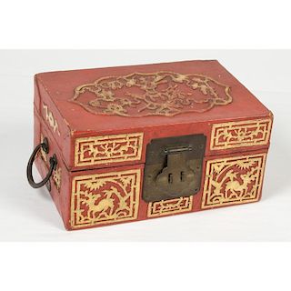 Asian Carved Box