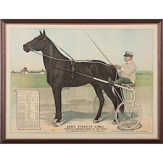 Dan Patch 1:56 1/4, Champion Harness Horse of the World Poster