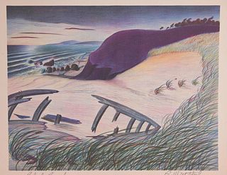 Buell Whitehead (1919 - 1993) "Redondo Beach"