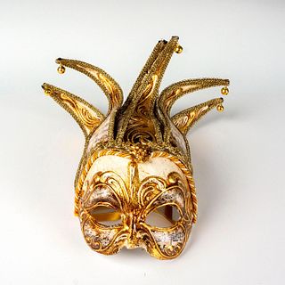 Authentic Venetian Colombina Jolly Musica Mask