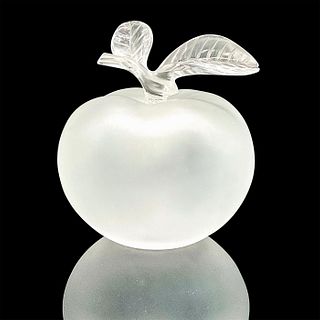 Lalique Crystal Perfume Bottle, Grand Pomme