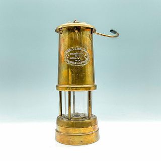Brass Vale Metal Spinners Hirwaun Miners Lamp