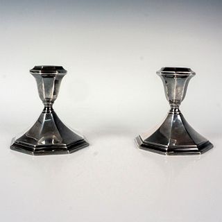 Pair of Wallace Silversmiths Candle Holders