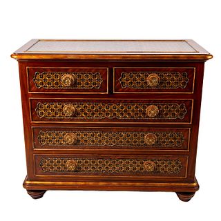 Maitland-Smith Rose Five-Drawer Chest