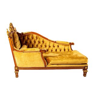 Lavish Baroque Style Chaise Lounge Sofa