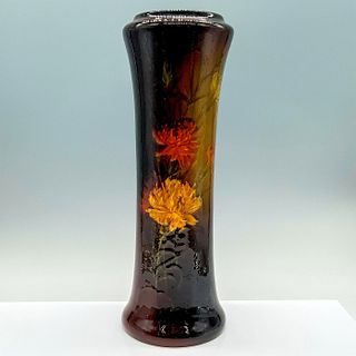 Antique J.B. Owens Utopian Dandelion Motif Vase