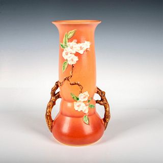 Roseville Pottery Vase, Apple Blossom