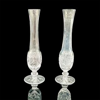 2pc Waterford Crystal Bud Vases