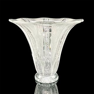 Vintage Pressed Glass Flower Vase