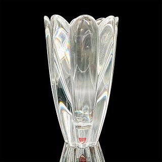 Orrefors Crystal Flower Vase, Mayflower