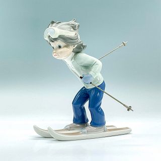 Sports Billy Skier 1005136 - Lladro Porcelain Figurine