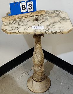 MARBLE STAND 24 1/2"H X 17"W X 12"D