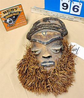 AFRICAN MASK 13"H X 7 1/2"W