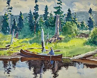 Ralph W. Gray (1880-1944) Laurentian Park [Quebec]