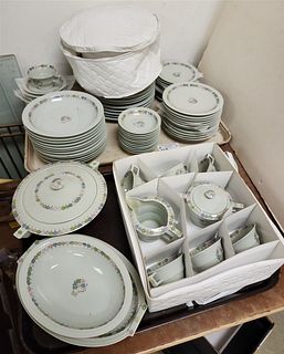 TRAYS 82PC. LIMOGES "MAI" DINNER SERVICE