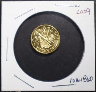 2009 10 EURO AUSTRIAN PHILHARMONIC 1/10 GOLD